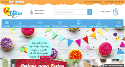Desktop Screenshot of ciadasfestas.com